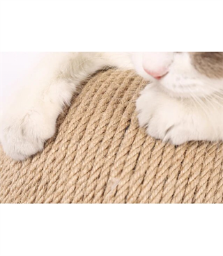  Evcil hayvan oyuncak Tırmanma ipinden hasır top, BuShop Doğal ahşap organik kedi köpek oyuncak