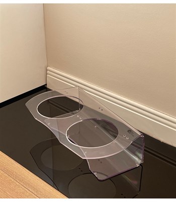 Kedİ Köpek Mama ve Su Kabı  İkili Seramik BuShop Gri Kase Yeni Nesil  Akirlik  Casper Serisi