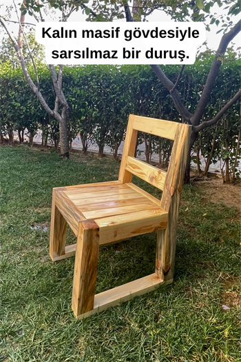 2li Sandalye balkon masa sandalye bahçe mobilyası Bushop Sandalye King Series Antrasit