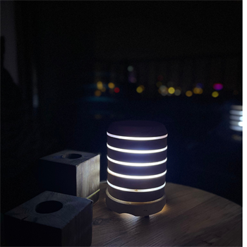 Abajur, Modern Masa Lambası, Okuma Lambası, Ahşap Lamba, Masa Lambası,bohem ışık,Ahşap Led Lamba Sevdikleriniz İçin Eşsiz Bir Hediye