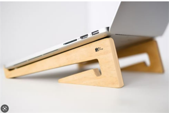 Ahşap Doğal Bilgisayar Laptop Tutucu Aparatı Yükseltici Soğutucu Standı BuShop Çok Amaçlı 