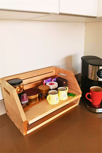 Ahşap Kasa Ahşap Organizer Ahşap düzenleyici Mutfak Organizeri çok amaçlı Sunumluk