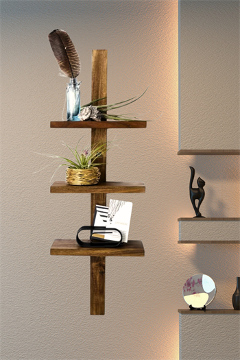 Ahşap kitaplık raf duvar kitaplık rafı Duvar rafı duvar deokratif ahşap raf   düzenleyici raf duvar raflar   biblioteca modeli