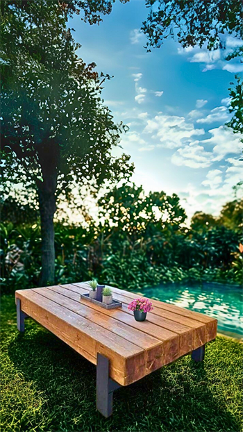 Ahşap Kütük Sehpa Orta Sehpa ahşap Sehpa El Yapımı Masif Sehpa Talea Serisi