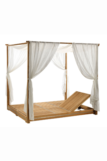 Ahşap Loca Çift kişilik Şezlong  Sicilya serisi loca 