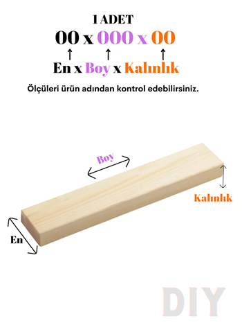 Masif Panel Ahşap, Ihlamur Masif Panel, Masif Panel, Ahşap Panel, Kendin Yap Hobi, Genişlik 6cm