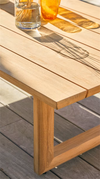 Ahşap Orta Sehpa Bahçe Masif Ahşap sehpa Zena Serisi Orta Sehpa