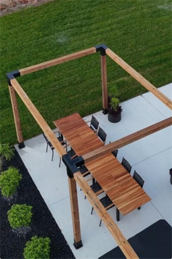 Ahşap Pergole - Bahçe pergole modelleri