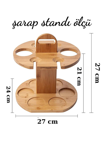Ahşap şarap tutucu ahşap şarap standı şarap sunum tepsisi  ahşap şaraplık ahşap sunum tabağı mahzen  şarap evi temalı 