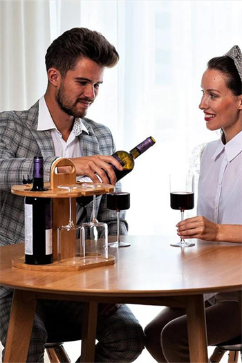 Ahşap şarap tutucu ahşap şarap standı şarap sunum tepsisi  ahşap şaraplık ahşap sunum tabağı mahzen  şarap evi temalı 