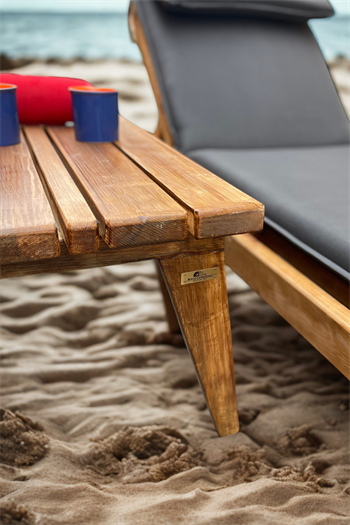 Ahşap sehpa Ahşap Bahçe Sehpası Bushop Elaris Serisi 