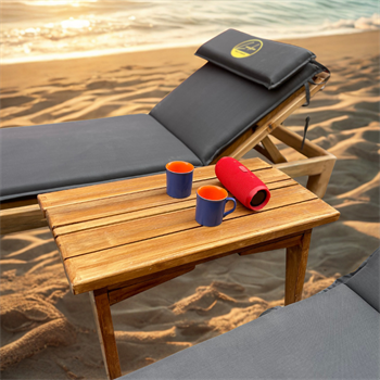 Ahşap şezlong Şezlong Plaj şezlong Minderli Şezlong Havuz Şezlong Marimo 5