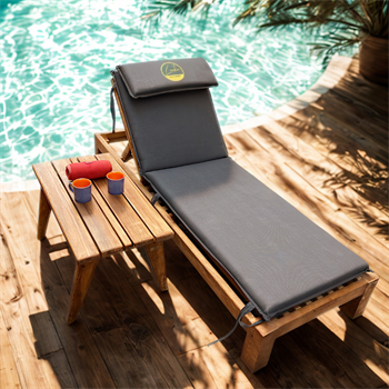 Ahşap şezlong Şezlong Plaj şezlong Minderli Şezlong Havuz Şezlong Marimo 5