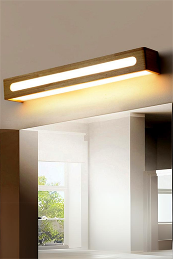 Aplik ahşap led aplik duvar aplik İskandinav modeli aydınlatma