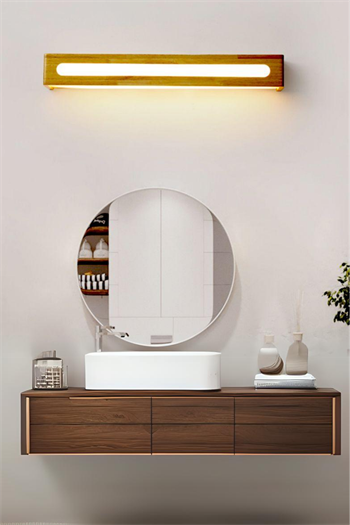 Aplik ahşap led aplik duvar aplik İskandinav modeli aydınlatma