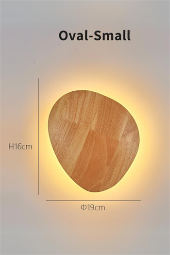 Aplik duvar lambası aplik ledli ahşap tek adet aydınlatma İskandinav aydınlatma serisi
