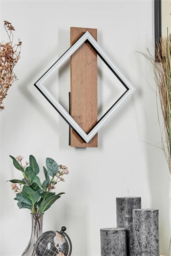 Aplik duvar lambası ledli aplik iç dizayn rustik bohem modeli BuShop trend