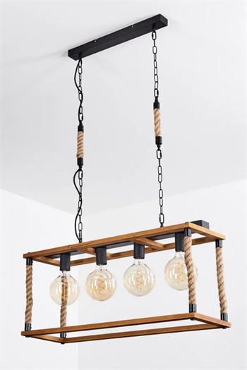 Avize ahşap bohem dizayn sarkıt avize trend bohem serisi 