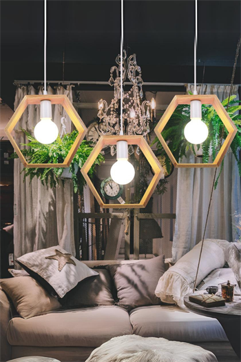 Avize Ahşap Bohem Tasarım İç Aydınlatma Classic Serisi