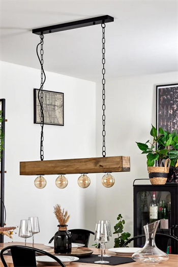 Avize ahşap sarkıt avize bohem dekorasyon iç dizyan bohem serisi 