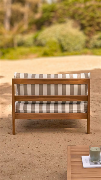 Bahçe mobilyası balkon mobilyası Ahşap Bahçe Takım Tekli Koltuk Perennial modeli