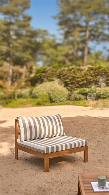 Bahçe mobilyası balkon mobilyası Ahşap Bahçe Takım Tekli Koltuk Perennial modeli