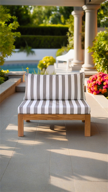 Bahçe mobilyası balkon mobilyası Ahşap Bahçe Takım Tekli Koltuk Perennial modeli