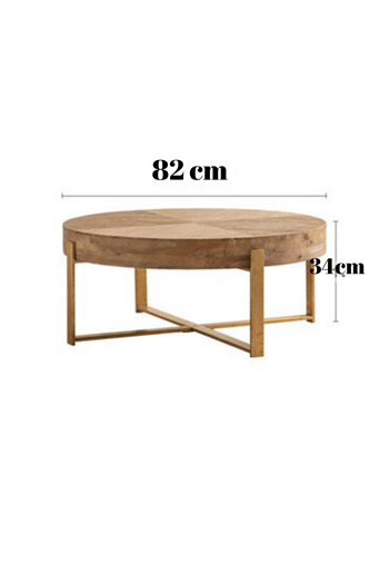 Bohem Orta sehpa ahşap orta sehpa zigon sehpa yuvarlak model sehpa salon sehpa  tv sehpası bohem dizayn