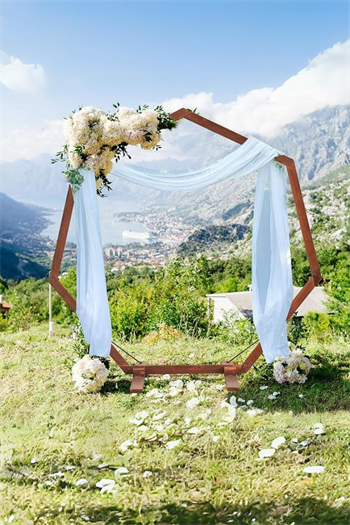 Düğün Parti Bahçe Ahşap Kemeri için Kemer Ahşap Düğün Kemeri Yedigen Ahşap Düğün Kemeri Bahçe Kemeri Düğün Partisi Tören Doğum Günü Partisi Açılış Partisi  Fotoğraf Kabini Standı