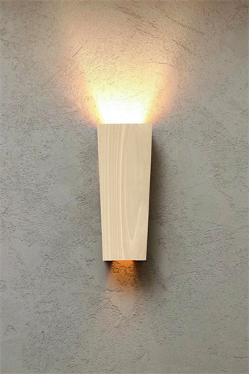 Duvar lambası Aplik Duvar aplikleri Led aplik Rustik duvar aplik Dekoratif duvar aydınlatması Gece lambası BuShop Alaçatı Natural