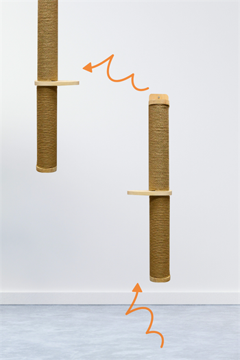 90 Cm Duvara Asılabilir Kedi Tırmalaması