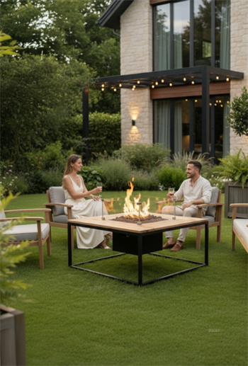 Gazlı Bahçe Ateş Çukuru Masası – Bushop STN001