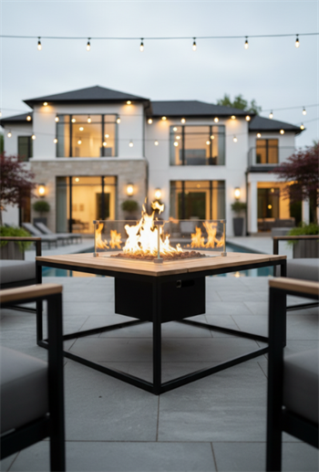 Gazlı Bahçe Ateş Çukuru Masası – Bushop STN001