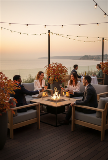 Gazlı Bahçe Ateş Çukuru Masası – Bushop STN001