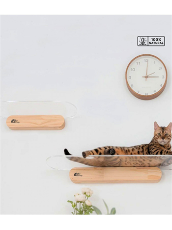 Kedi yatağı Kedi evi kedi yuvası kedi oyuncak Kedi tırmalama evi Bushop Modern Duvar Yatağı 50cm