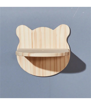 Kedi duvar rafı  Kedi atlama platrofmu BuShop Ahşap Doğal Tasarım Panda