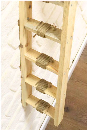 Kedi evi Kedi merdiveni ve Kedi yatağı takımı Sağ Sol Uyumlu Bushop Antique Duvara Monte Kedi Hamağı 