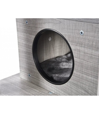 Kedi evi kulesi kediler için özel bir yaşam alanı BuShop üç katlı kedi evi  Lüx kedi ağacı  Uzay