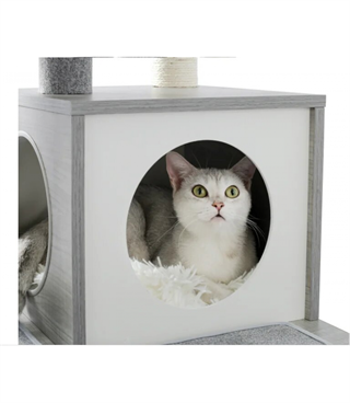 Kedi evi  kulesi kediler için özel bir yaşam alanı BuShop kedi ağacı  Lüx kedi evi Spor