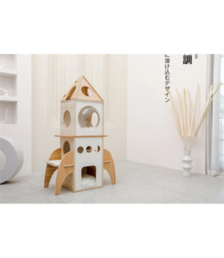 Kedi evi  kulesi kediler için özel bir yaşam alanı BuShop üç katlı kedi evi  Lüx kedi evi  Füze