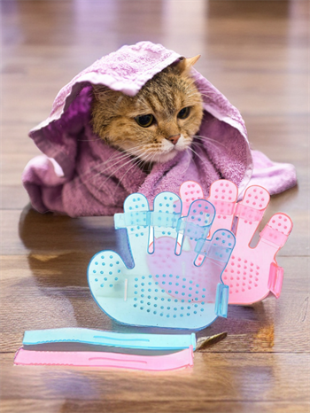 Kedi Fırçası, Kedi Fırça Eldiveni Aparatı ,Evcil Hayvan Bakım eldiveni  ve Kaşıma ,Tarama masaj ikili Eldiveni İthal