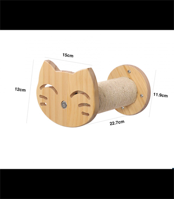 Kedi duvar hamağı, Kedi duvar parkuru, Kedi duvar yatağı, Kedi Duvar Evi, Kedi duvar merdiveni, Kedi duvar tırmalama,  4 parça muhteşem ahşap set , Bushop Tom Serisi