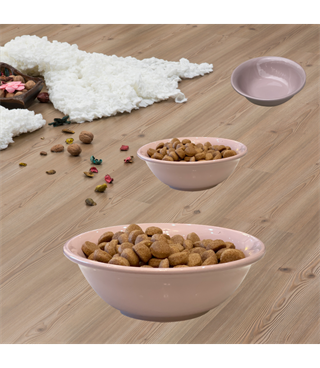 Kedi köpek mama kasesi Tekli 14,5cm Seramik Yüksek Kalite Flamingo Serisi