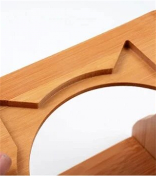 Kedi Köpek Mama Ve Su Kabı-Kaliteli Çelik Tek Kase Hediyeli-Kontrplak Ahşap-BuShop Katya