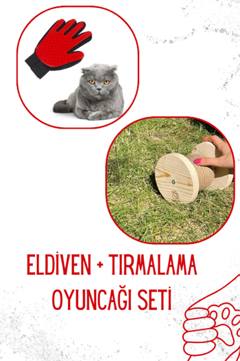 Kedi oyuncağı, kedi tırmalama,kedi tırmalama tahtası, ,tüy toplama eldiveni,kedi fırçası,kedi kırmızı fırçası ve tarağı 2 li ithal set