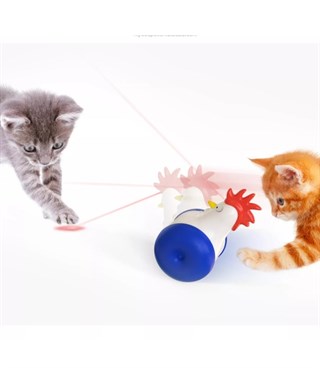 Kedi Oyuncağı Lazerli  Bushop Turuncu