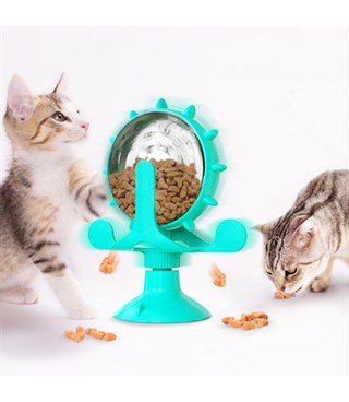 Kedi Oyuncağı Vakum ile Zemine Sabitlenir.BuShop Dönme Dolap Döndükçe Zil Sesi ÇIkarır. Mama Dağıtır. 