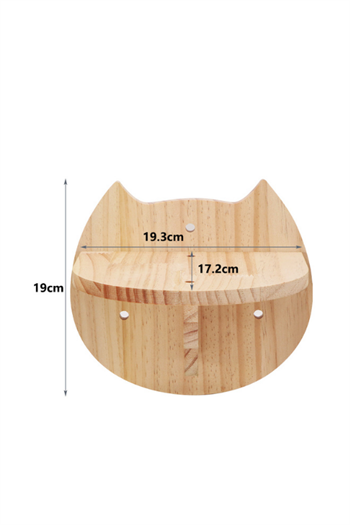 Kedi parkuru kedi yatağı kedi evi kedi duvar tırmanma oyun seti half moon modeli