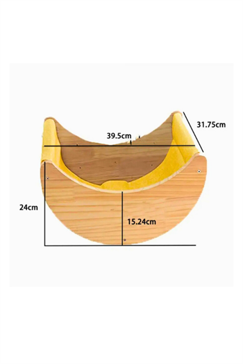 Kedi parkuru kedi yatağı kedi evi  kedi duvar tırmanma oyun moonlight seti