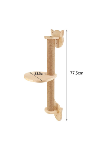 Kedi parkuru kedi yatağı kedi evi  kedi duvar tırmanma oyun moonlight seti